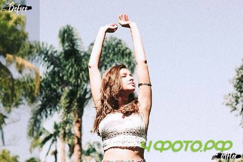 Neo Tropical Theme Color Grading photoshop actions - 262394