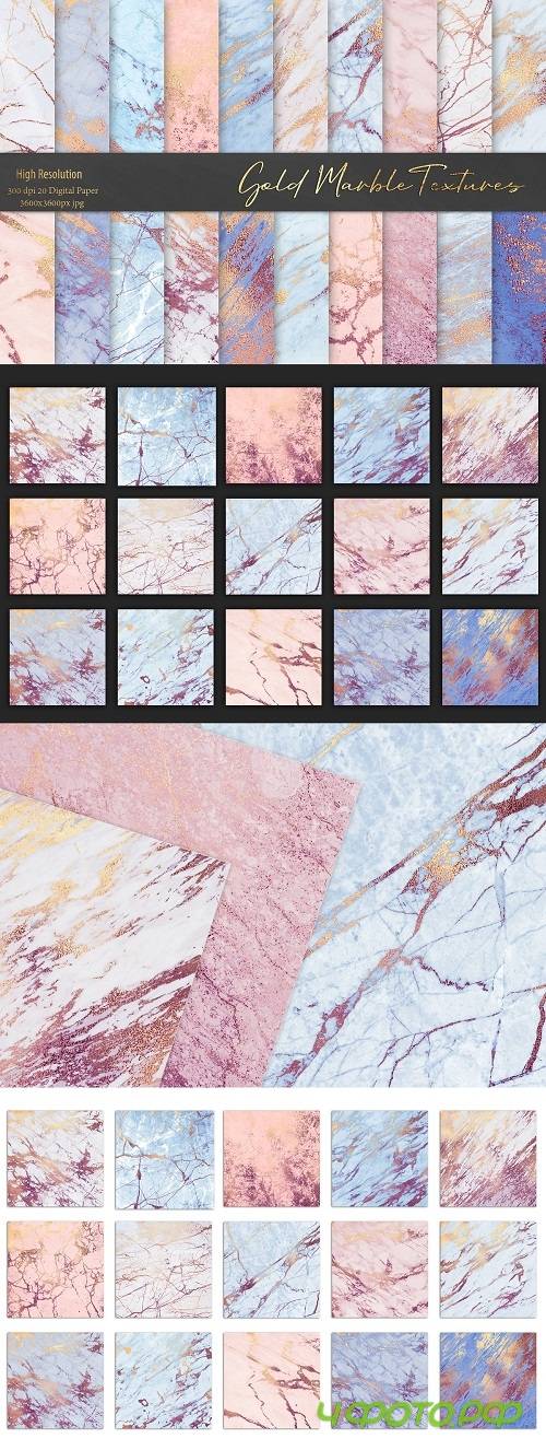 Rose and Blue Gold Marble Textures 3551026