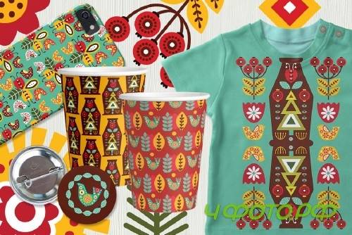 Nordic Animals - folk kit - 2238342