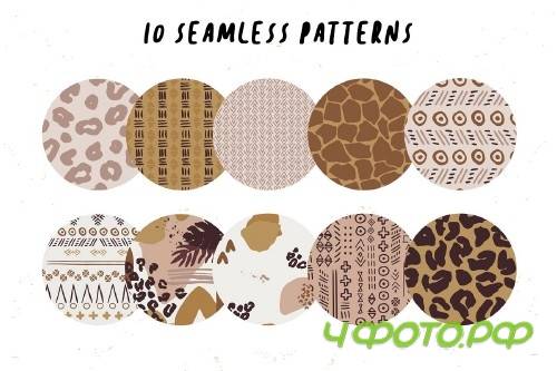 African Vibes alphabet collection - 3717495