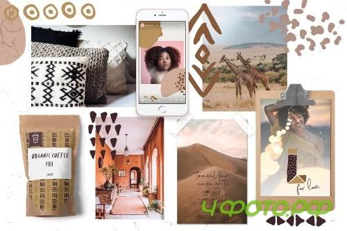 African Vibes alphabet collection - 3717495