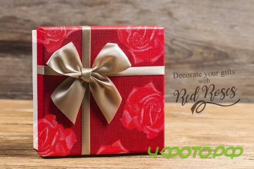 Wonderful red rose watercolor design - 3103648