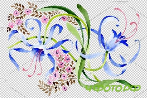 Ornament from a flower plant - 3867815