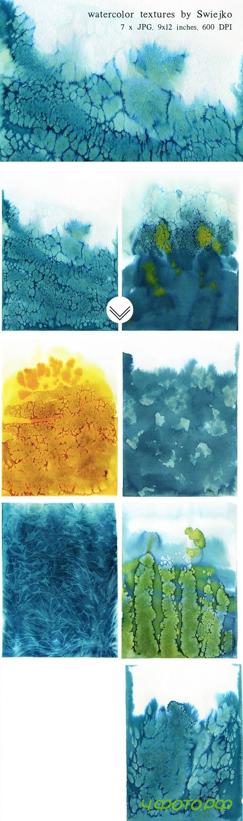 Watercolor Ombre Paper set - 787997
