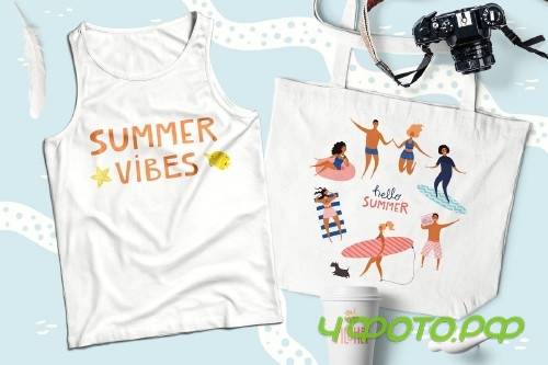 Beach Party, Summer Vector Art - 3761848