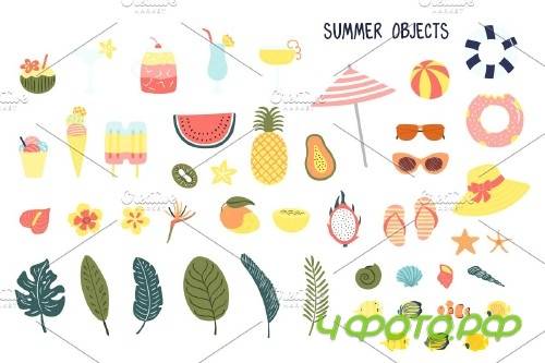Beach Party, Summer Vector Art - 3761848