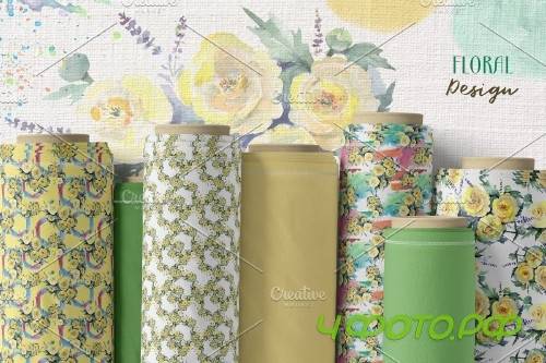 Bouquet with yellow flowers - 3903937