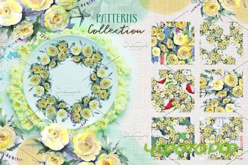Bouquet with yellow flowers - 3903937