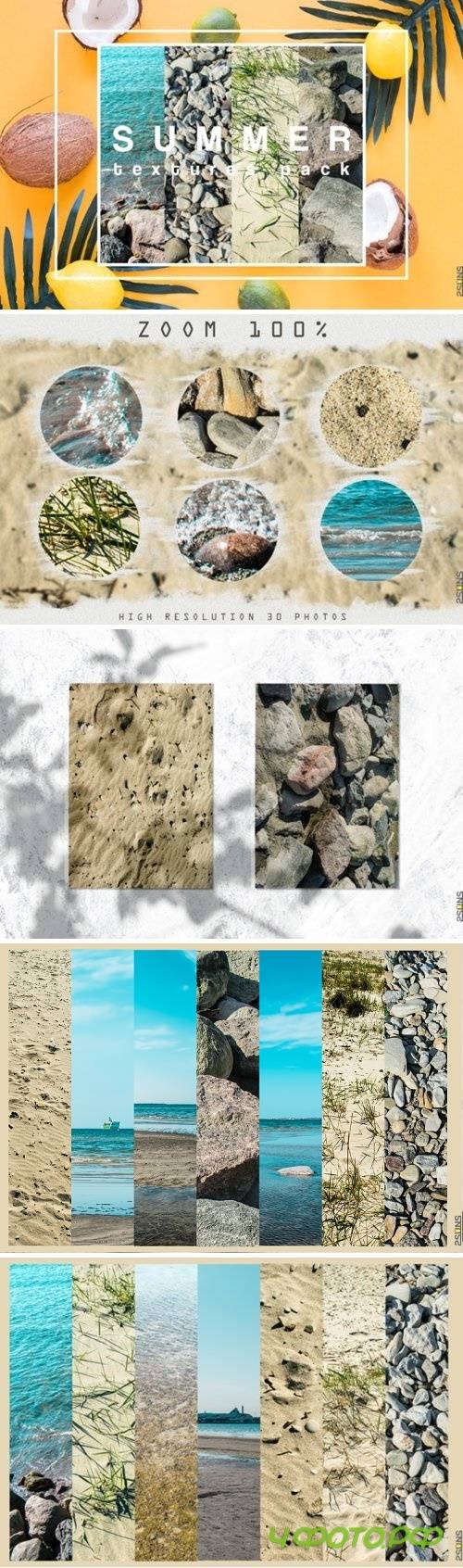 30 Nature textures sand grass stone sea water rock digital - 282600