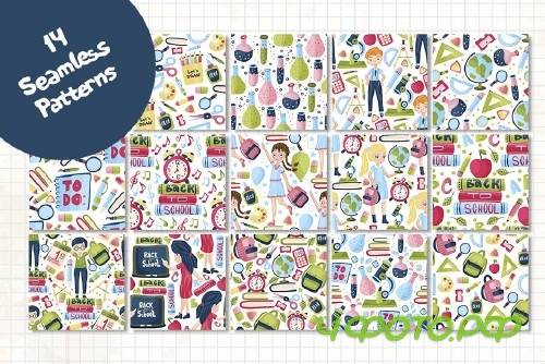 Back to School. Big graphic set - 3922219