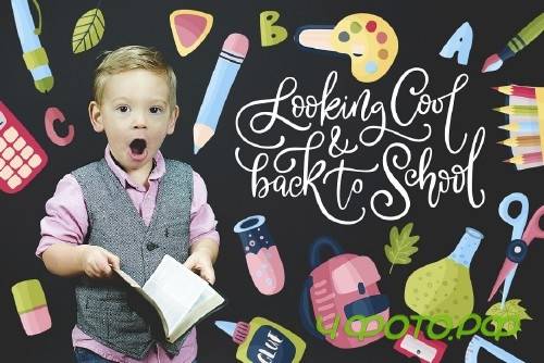 Back to School. Big graphic set - 3922219