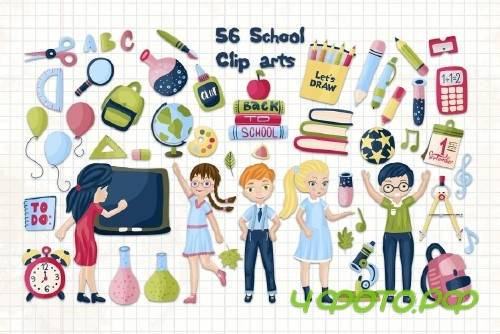 Back to School. Big graphic set - 3922219