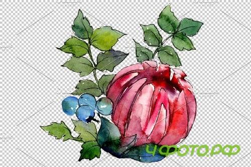 Bouquet of flowers Charm watercolor - 3936902