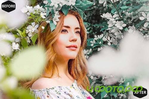 Forest Mobile & Desktop Lightroom Presets, Dark Green LR - 289084