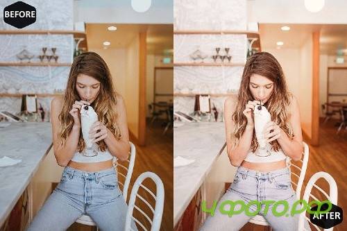Milkshake Mobile & Desktop Lightroom Presets, Peachy LR - 289037