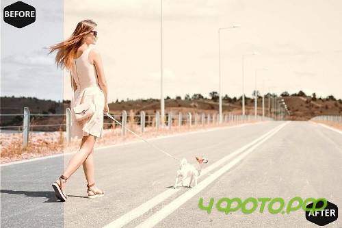 Milkshake Photoshop Action And ACR Presets, Peachy Ps preset - 289046