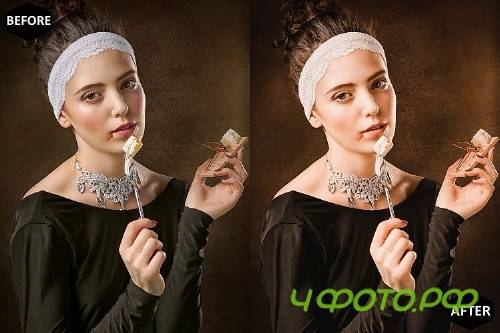 Close Up Photoshop Actions And ACR Presets, selfie Ps preset - 289064