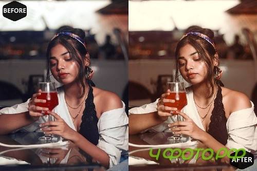 Milkshake Photoshop Action And ACR Presets, Peachy Ps preset - 289046