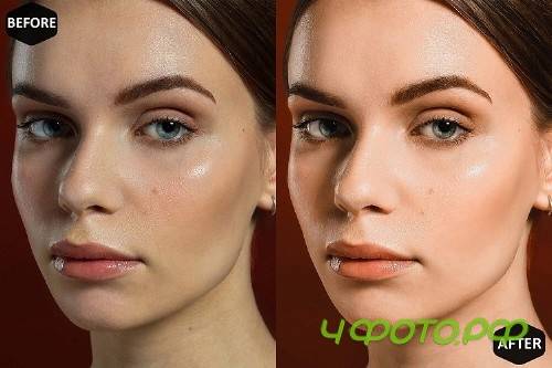Close Up Photoshop Actions And ACR Presets, selfie Ps preset - 289064