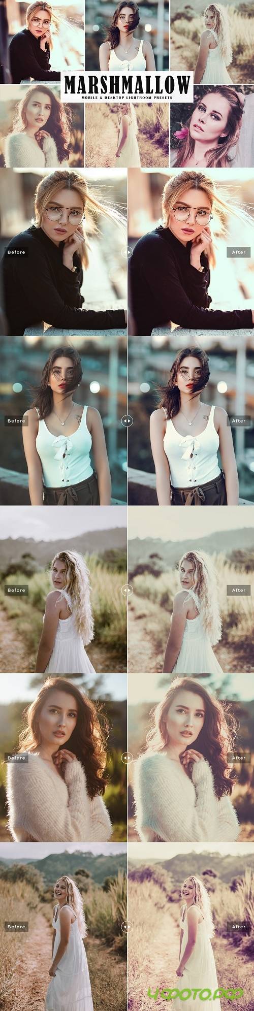 Marshmallow Lightroom Presets Pack - 3958017