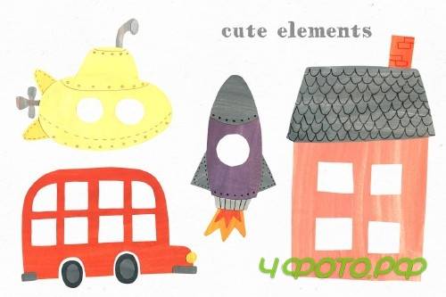Papercut Animals Clipart - 3811463