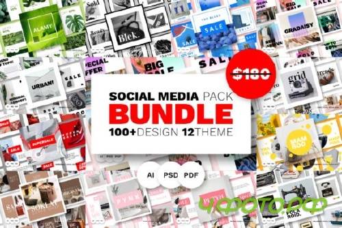 Social Media Pack Bundle � Vol. 03 293051