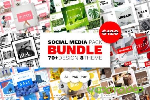 Social Media Pack Bundle � Vol. 02 293048
