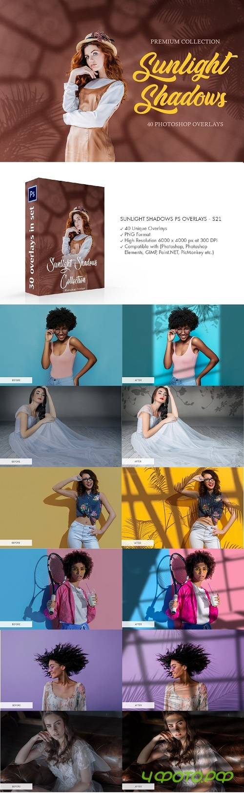 Sunlight Shadows Photoshop Overlays 3894421