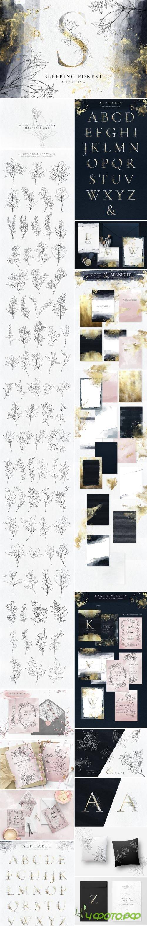 Sleeping Forest Designer Kit - 3354226
