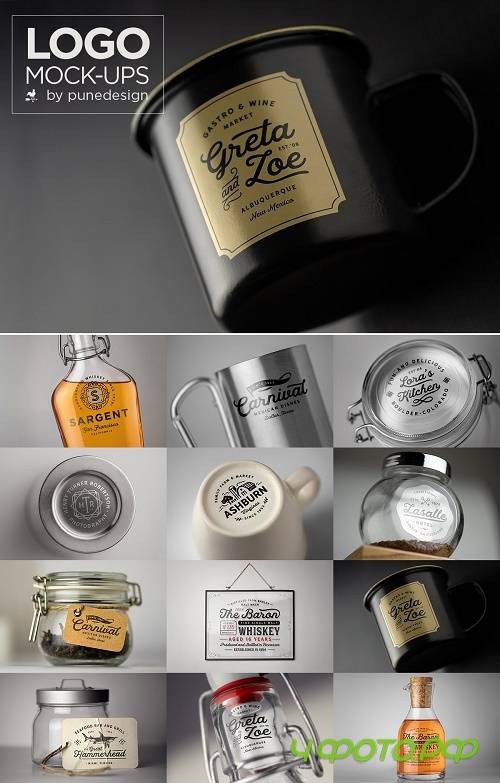Logo/Badge/Label Mock-Ups / Vol.3 3915882