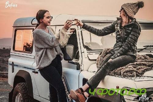 5 Vintage Mobile Lightroom Presets - 302047