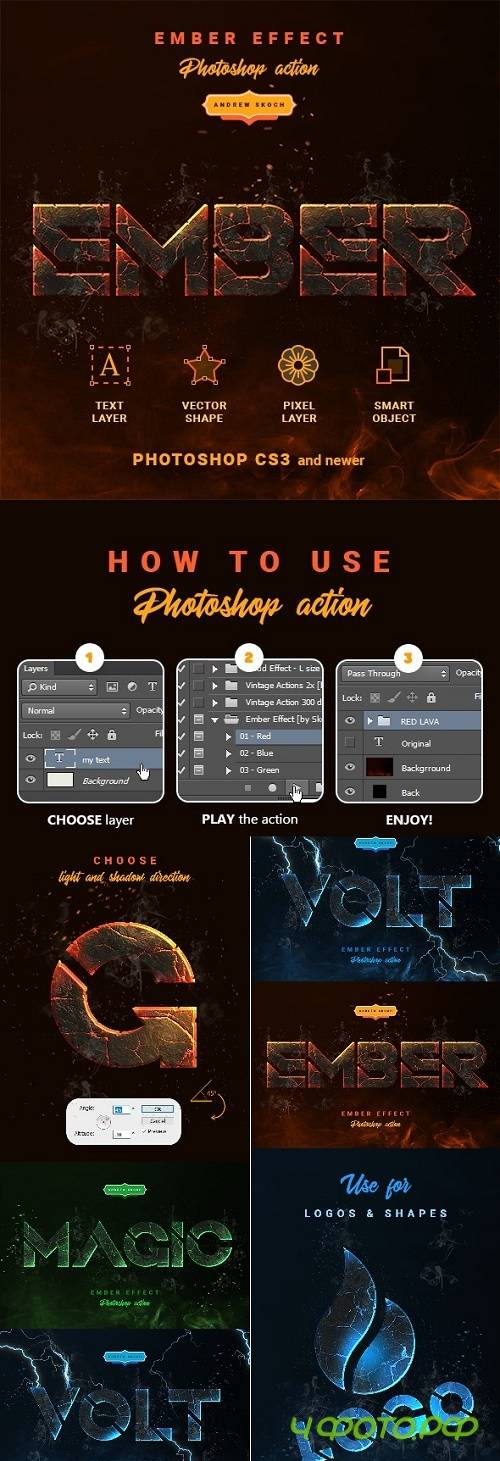 Ember Effect - Photoshop Action 24195902