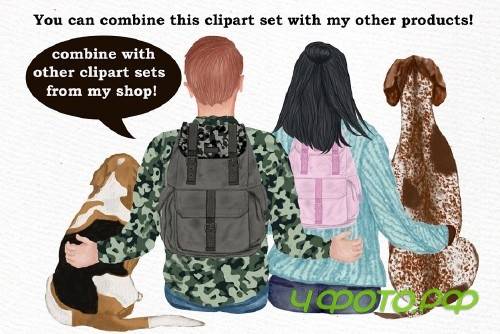Dog Clipart, Dog breeds, Pet clipart - 4011293