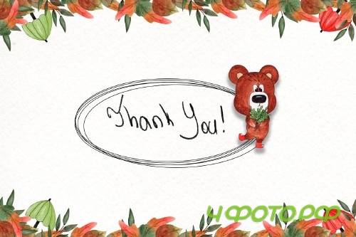 Watercolor Bears Collection - 4020230