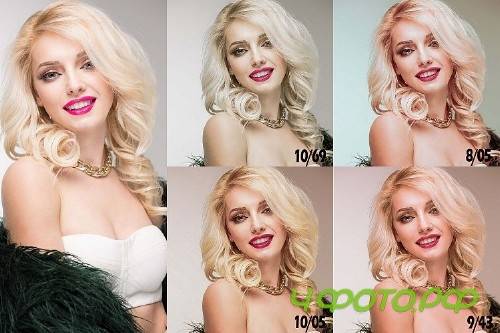 14 Blonde Hair Desktop Lightroom Presets and ACR preset - 307443