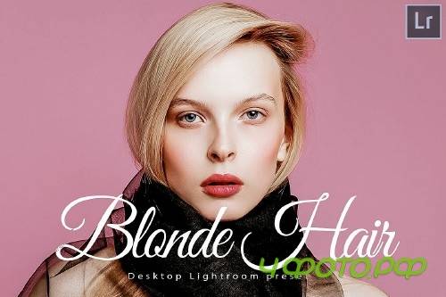 14 Blonde Hair Desktop Lightroom Presets and ACR preset - 307443