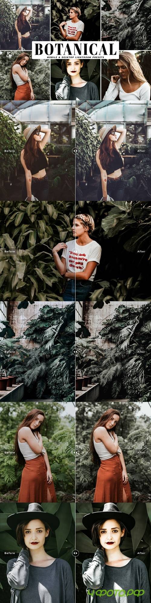 Botanical Lightroom Presets Pack - 4026083 Botanical Lightroom Presets Pack - 4026083