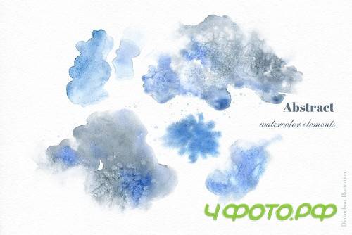 Snow Mice. Clipart set - 4066756