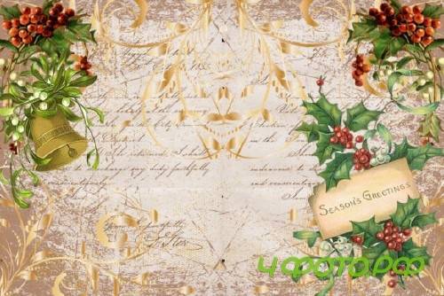 Vintage Christmas Journal Kit & Ephemera