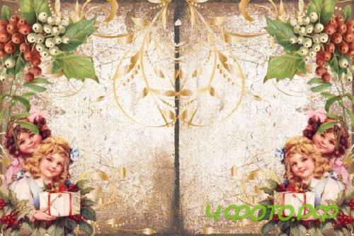 Vintage Christmas Journal Kit & Ephemera