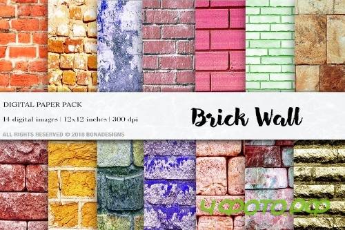 Brick Wall Digital Papers - 4083484