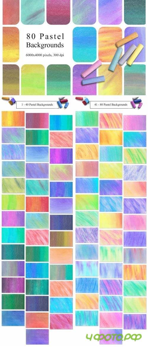 80 Pastel Backgrounds - 2301261