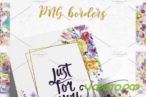 Bouquet flowers colorful mix - 4104034