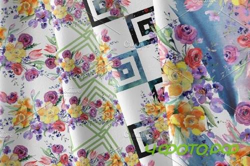 Bouquet flowers colorful mix - 4104034