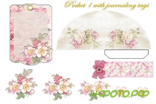 Printable Journal Kit. Shabby Chic Grunge with FREE Ephemera - 350597 Printable Journal Kit. Shabby Chic Grunge with FREE Ephemera - 350597