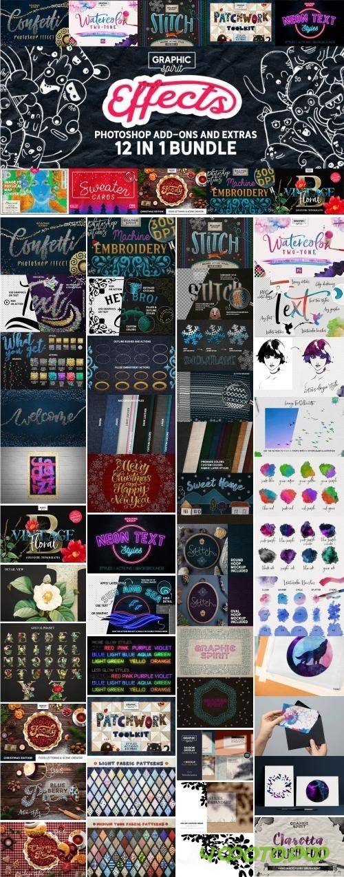 Inkydeals 12-In-1 Photoshop Add-Ons Bundle