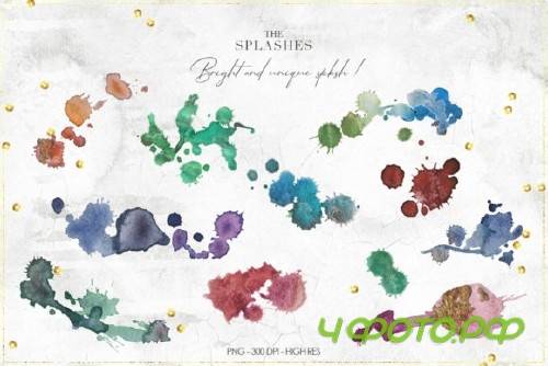Tropical Watercolor Set - 2838049