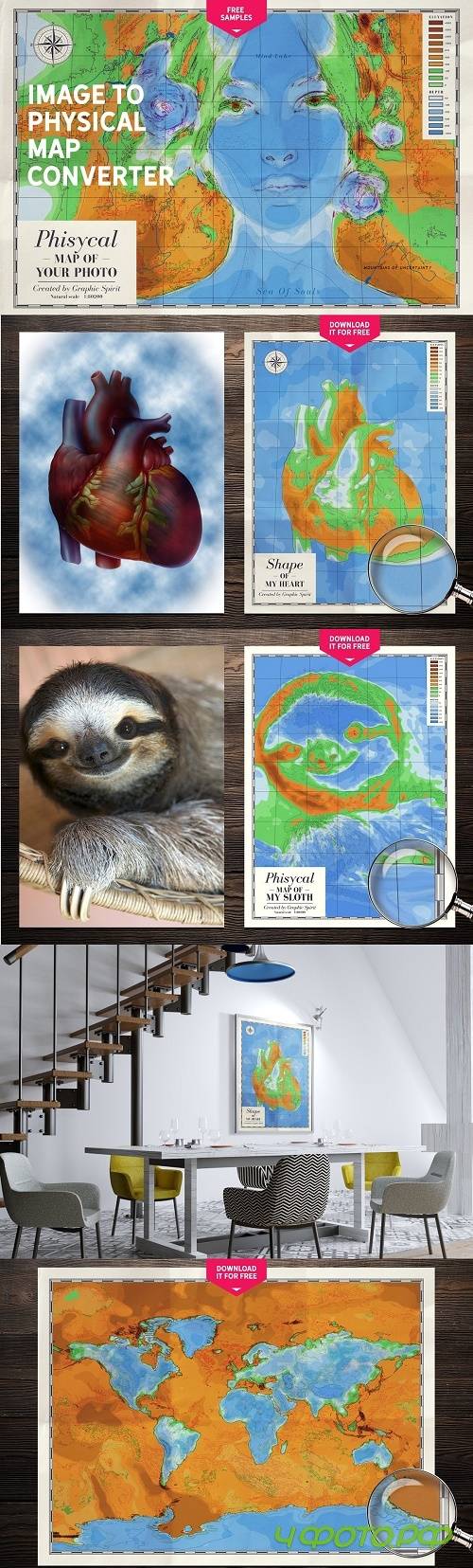 Image to Physical Map Converter - 2577659