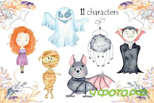 Halloween characters - 4108720