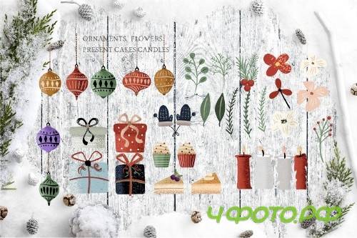 Christmas Things Clipart - 4111826